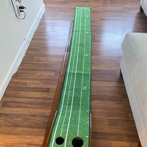 Perfect putter golf mat